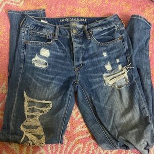 American Eagle girlfriend jeans